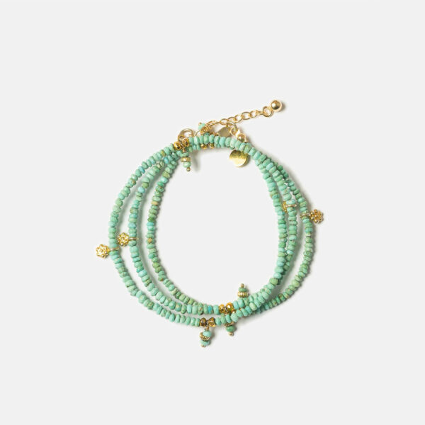 Collier bracelet turquoise Arizona