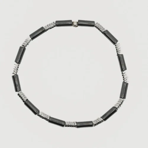 Bracelet perles hématite