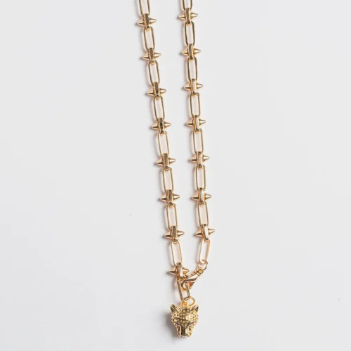 collier pendentif panthère bijou